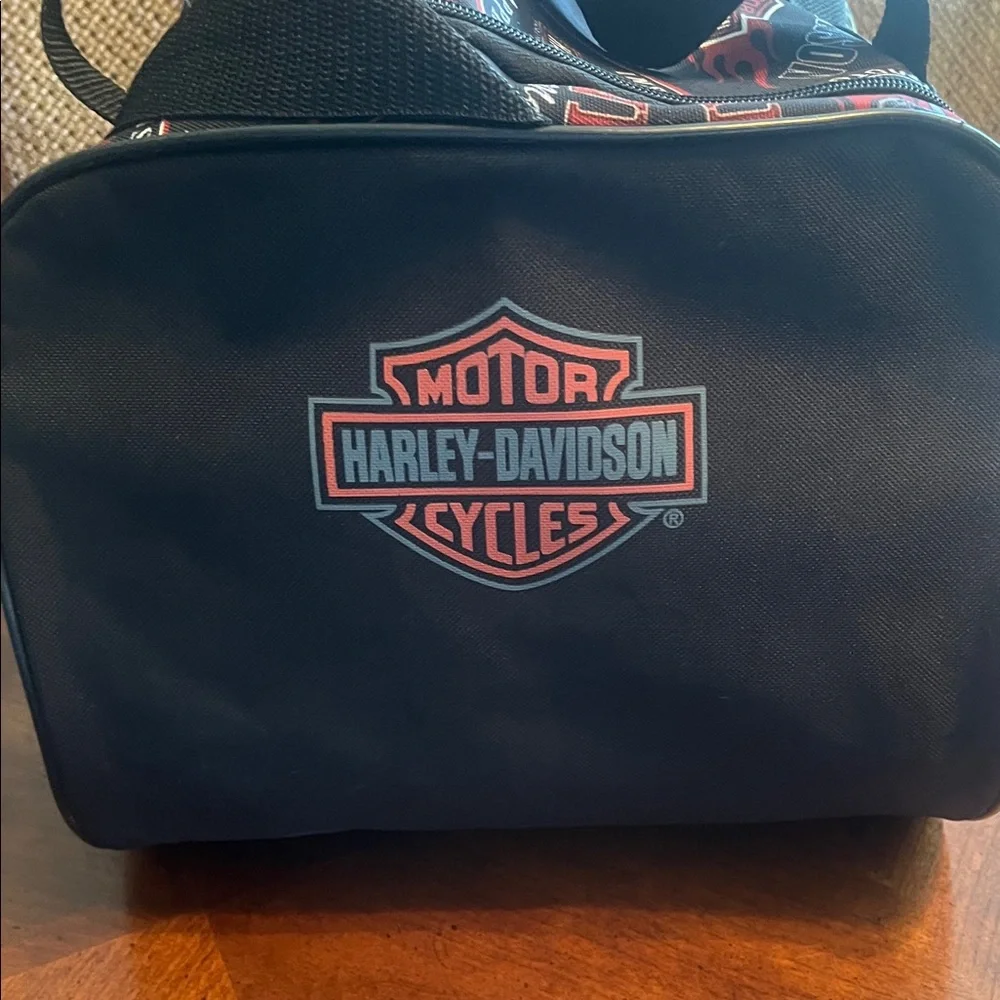 Harley-Davidson Multi-Color Graphic Duffel Bag